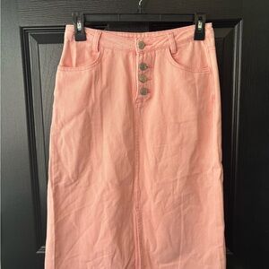SHEIN Pink Pencil Skirt